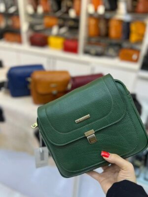 کیف تمام چرم دوشی کد 999